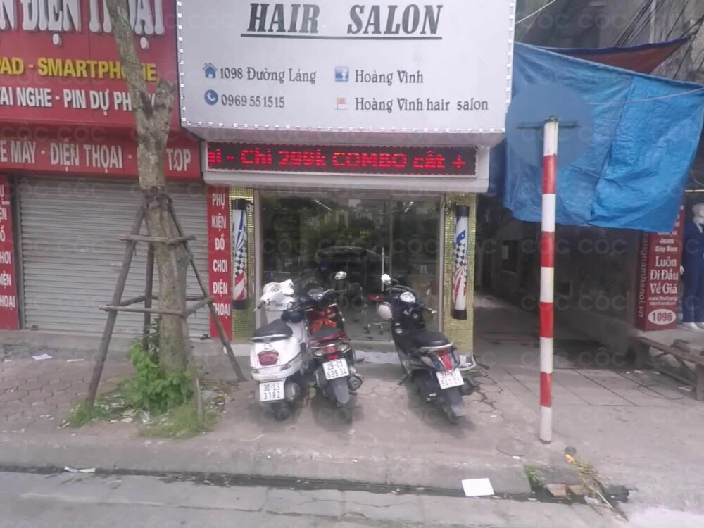 Hair Salon Hoàng Vinh 1098 Đường Láng P Láng Thượng Q Đống Đa